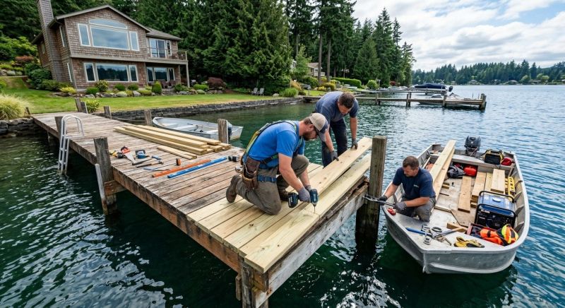Boat Dock Maintenance in Olathe, KS