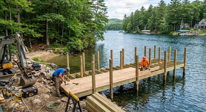 Boat Dock Construction in Alpharetta, GA