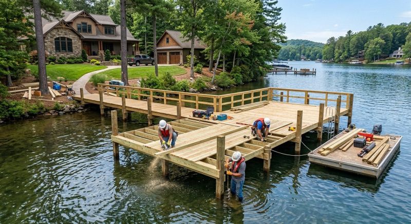 Dock Enlargement in Littleton, CO
