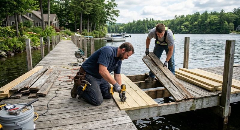 Dock Wood Replacement in Littleton, CO