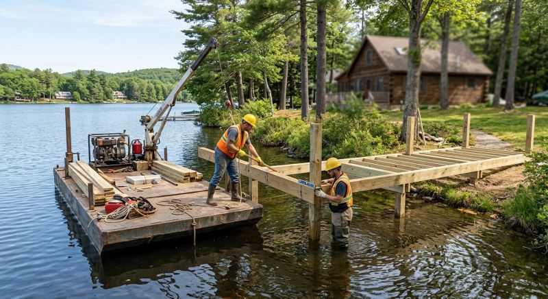 Water Dock Installation in Denver County, CO