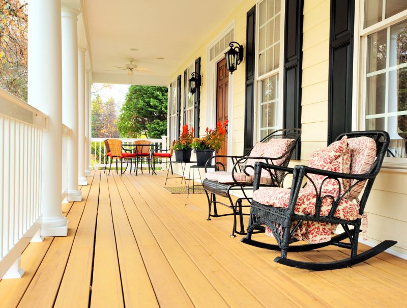 Wood Porch Construction in Redmond, WA